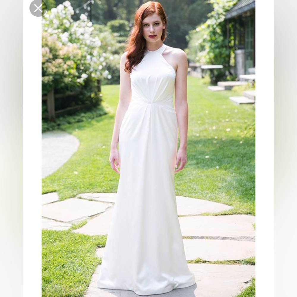 New silk wedding dress Desiree Hartsock